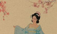 描写古装美女的句子