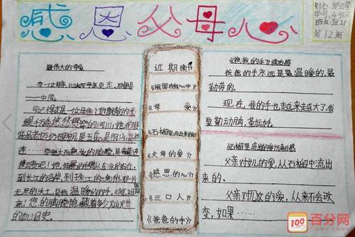 父母亲的箴言