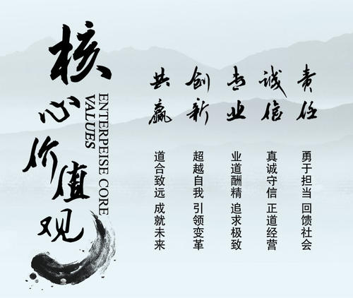建筑企业核心价值观口号