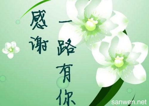 祝福同事