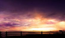 晚霞唯美的短句子简短