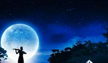 描写月亮升起的句子