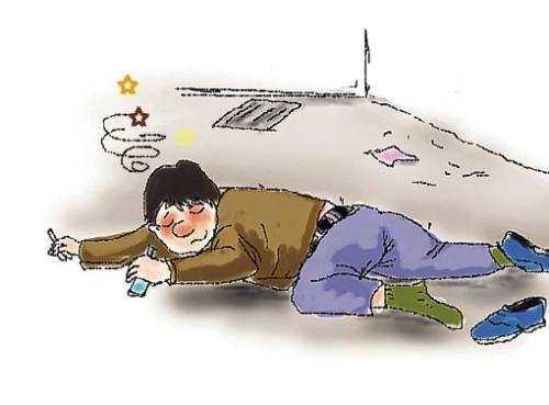 喝酒聊天
