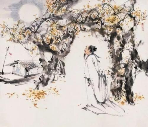 忧郁离别诗
