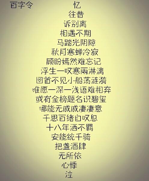 身体谚语