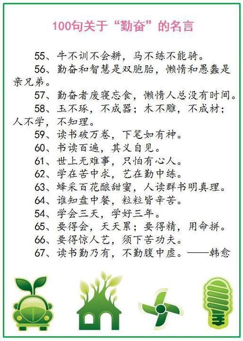 100个谚语少用
