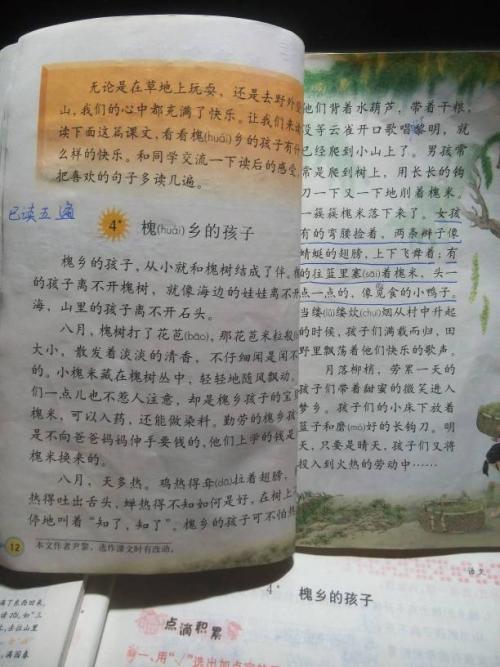 小说中的拟人句