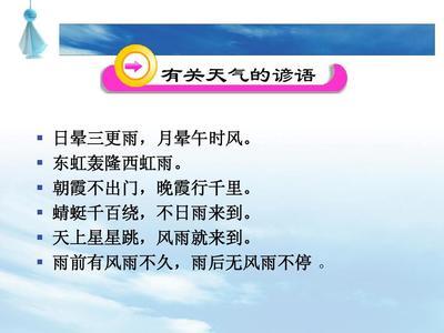 20句谚语