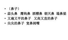 描写人物眼睛的词语