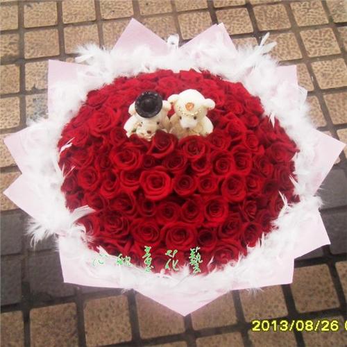 希望送花给妻子