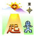 关于形容太阳的习语