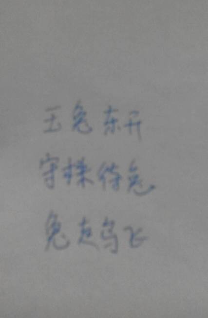 寓言词与兔子