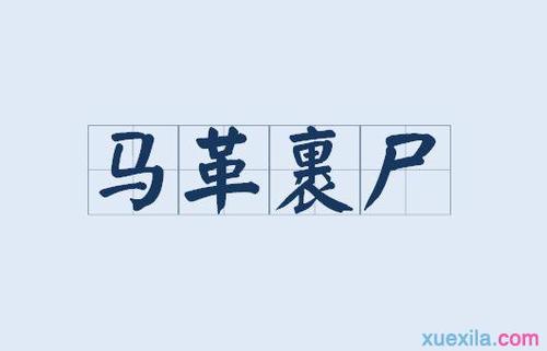 马皮寿衣