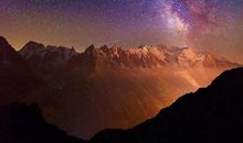 描写夜空的唯美句子