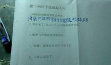 10个拟人句50字