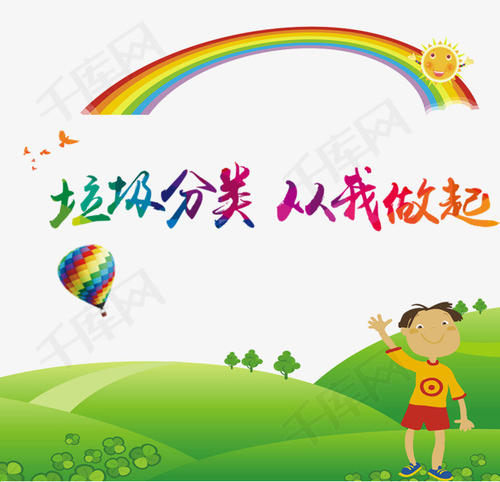 写下保护环境的口号