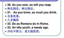 有关父母的英语谚语