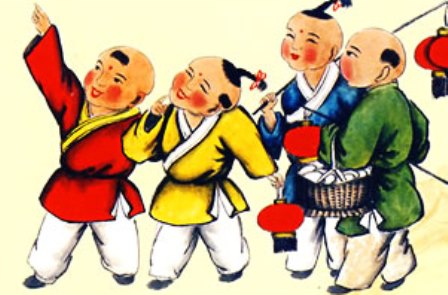 携带八张面孔找到九张面孔寓言