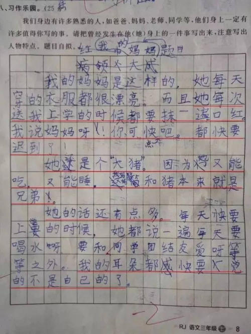 妈妈在说