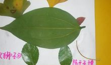 秋天叶子比喻句