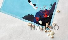 手帕绿色环保宣传标语