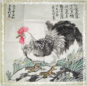 公鸡打架