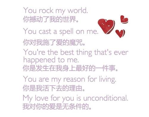 自白英语短句