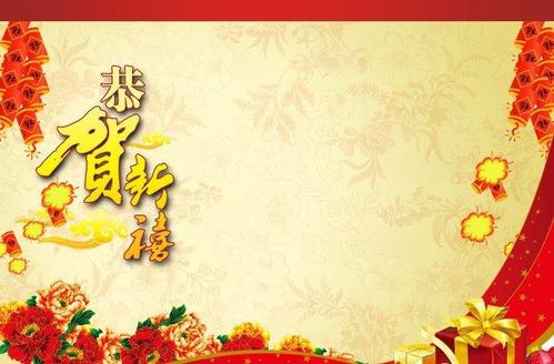 同学的新年祝福