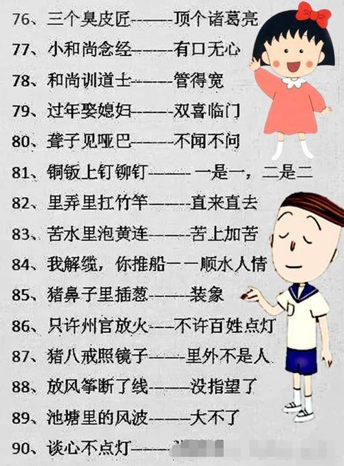 二十个寓言短处