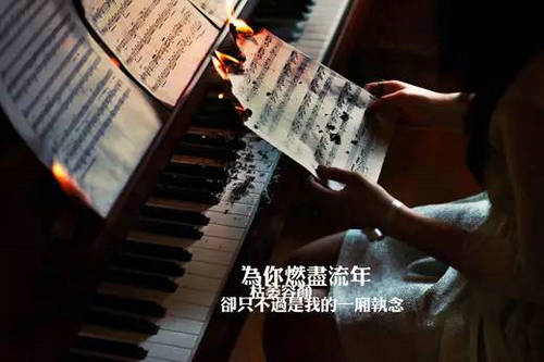 悲伤的图片与单词1