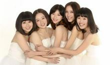 闺蜜签名一对唯美清纯