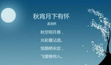 形容高端大气的诗句