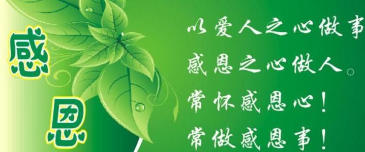 谢谢你的句子