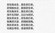 最能打动人的现代情诗