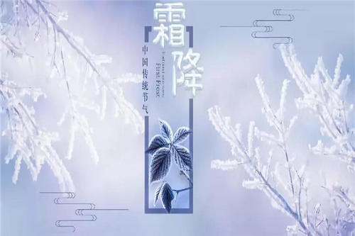 今天的霜降温