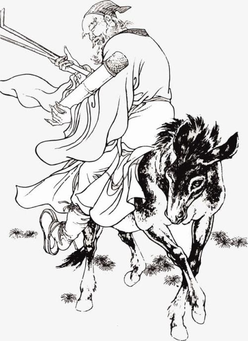 张国老骑驴