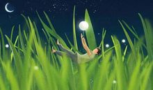 形容田野拟人句