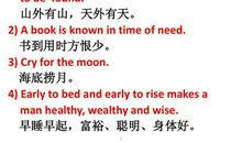 专升本常考英语谚语