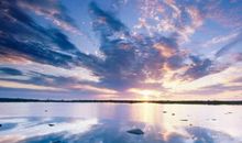 关于晚霞比喻句