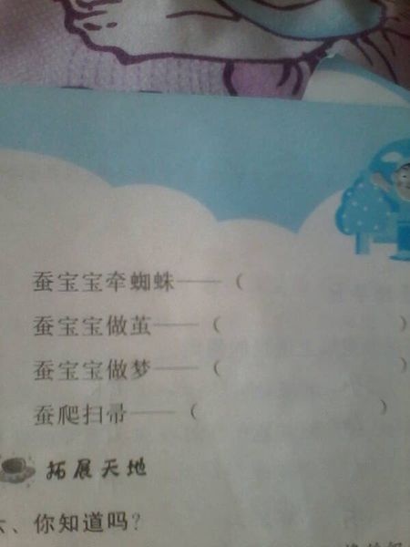 蜘蛛的寓言词