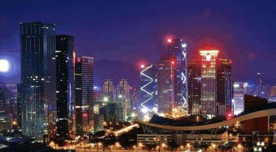 城市夜景句子