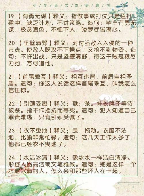 句子中的解释