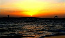 描写海上日出的句子