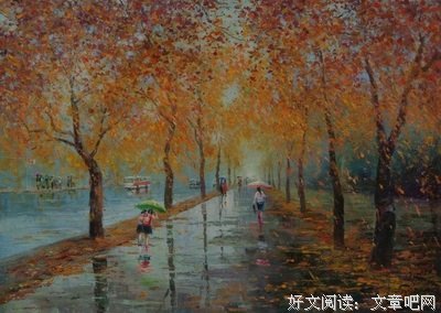 秋雨句子