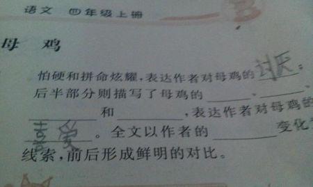 放在句子中