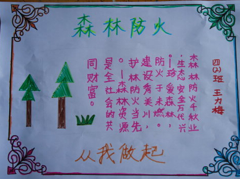 森林防火口号