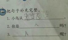 作业疏忽造句大全