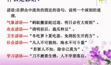 小学二年级清明谚语