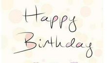 90后生日快乐祝福语