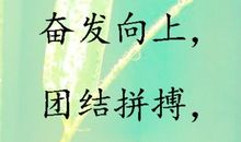 积极向上班级口号16字